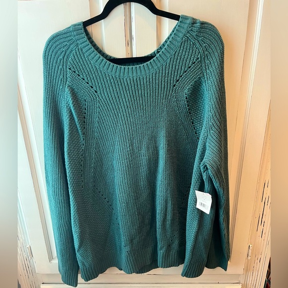 daily thread Sweaters - Teal sweat BNWT
